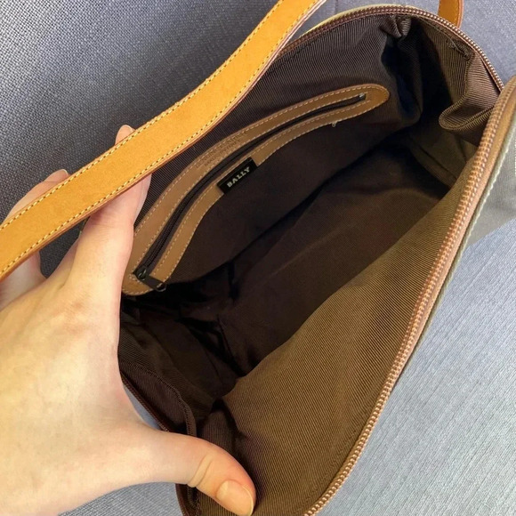 Bally Bag Canvas Leather - Picture 8 of 10